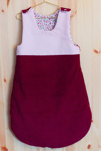 La gigoteuse rouge/rose terminée !