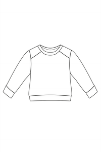 Le Patron PDF du Sweat pour bébé et enfant Venaco