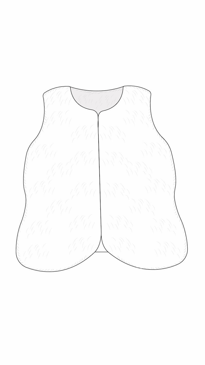 Comment coudre un gilet pour bébé et enfant, de 6 mois à 10 ans ?