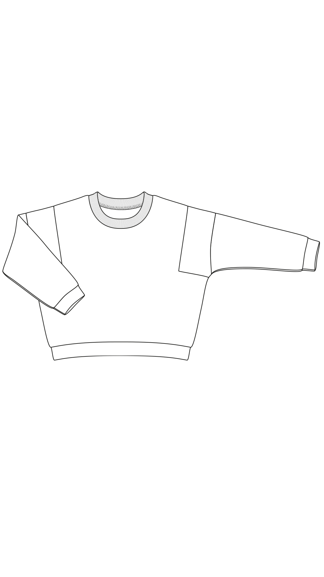 Patron PDF : Le Sweat Dreams de 6 mois à 6 ans