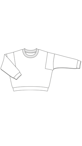 Patron PDF : Le Sweat Dreams de 6 mois à 6 ans