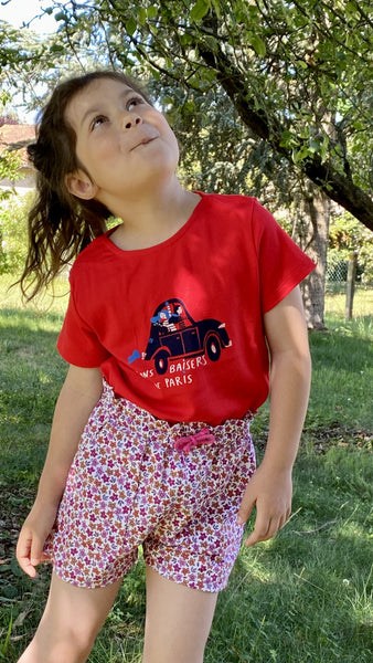 Short à coudre pour enfants de 1 à 10 ans